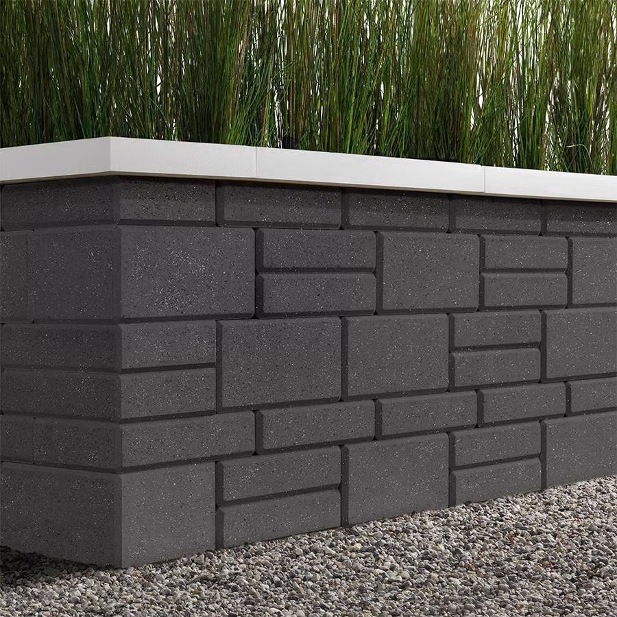 Techo-Bloc RAFFINATO 90 PILR/CRNR/EDGE, POLISHED, ONYX BLACK *