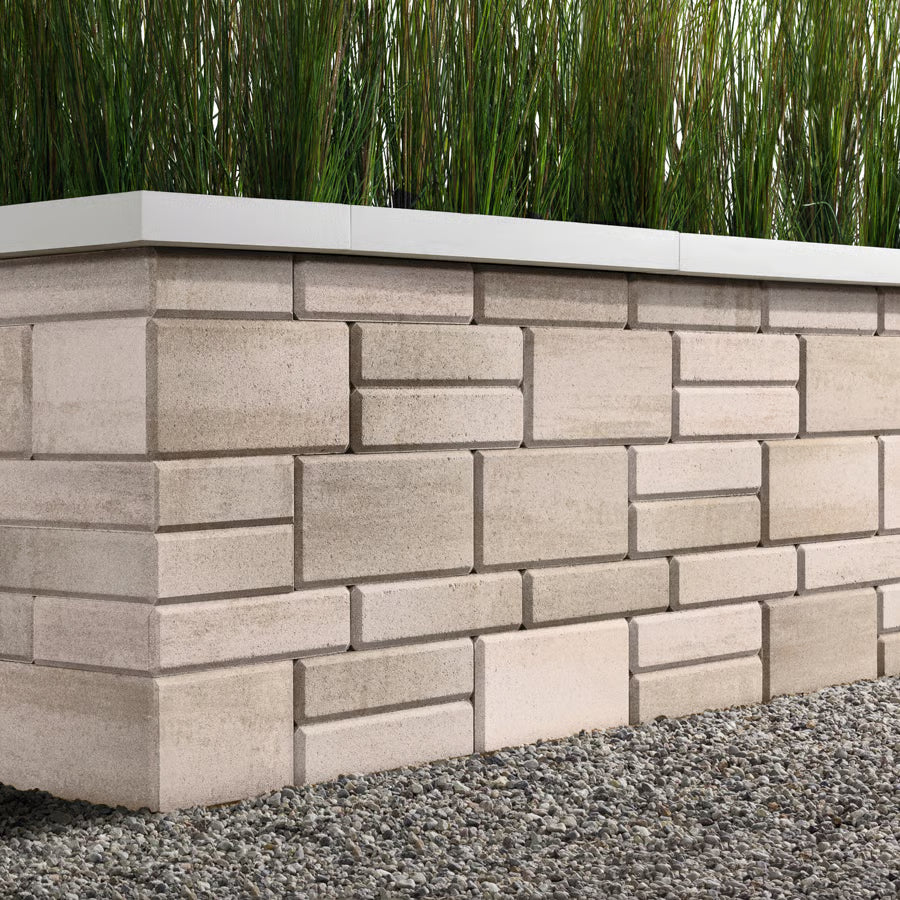 Techo-Bloc RAFFINATO 180 PILR/CRNR/EDGE, SMOOTH, CAFFE CREMA