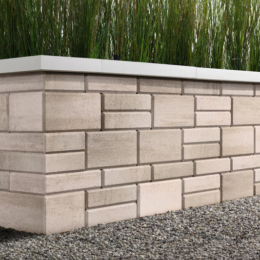 Techo-Bloc RAFFINATO 180 PILR/CRNR/EDGE, SMOOTH, CAFFE CREMA