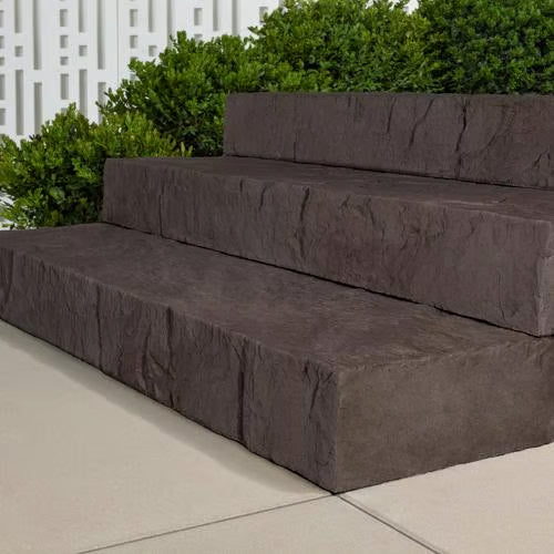Techo-Bloc ROCKA 60" STEP [6], CHOCOLATE BROWN