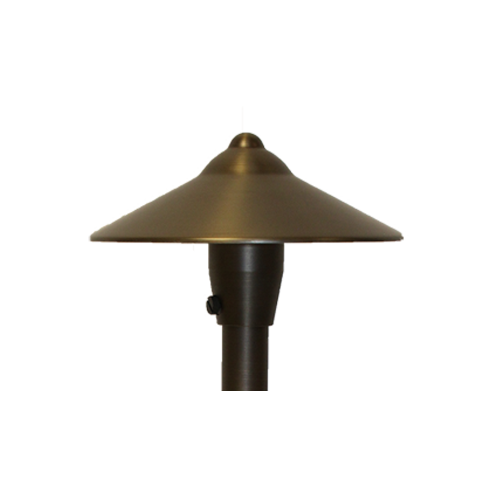 Cast Cast Lighting BRASS PATH/AREA LIGHT HAT