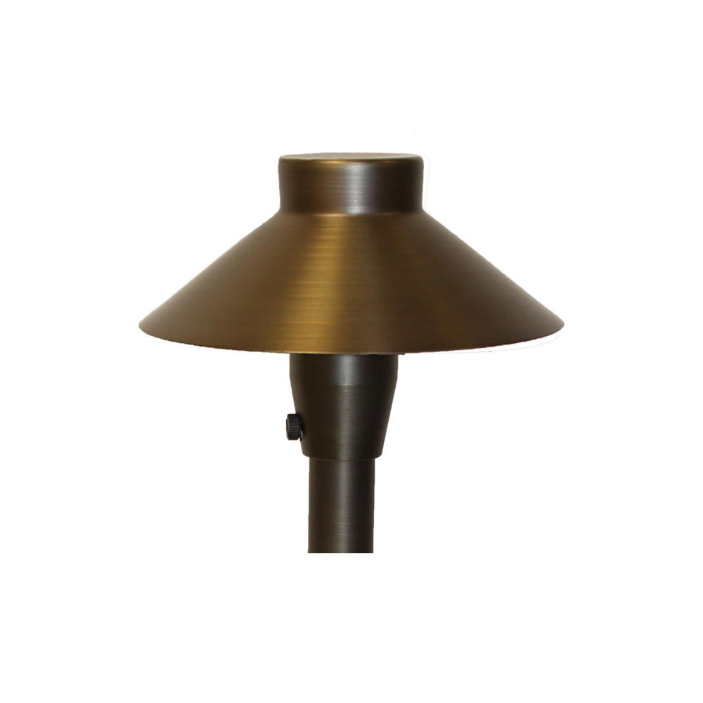 Cast Cast Lighting BRASS PATH/AREA LIGHT HAT SAL150