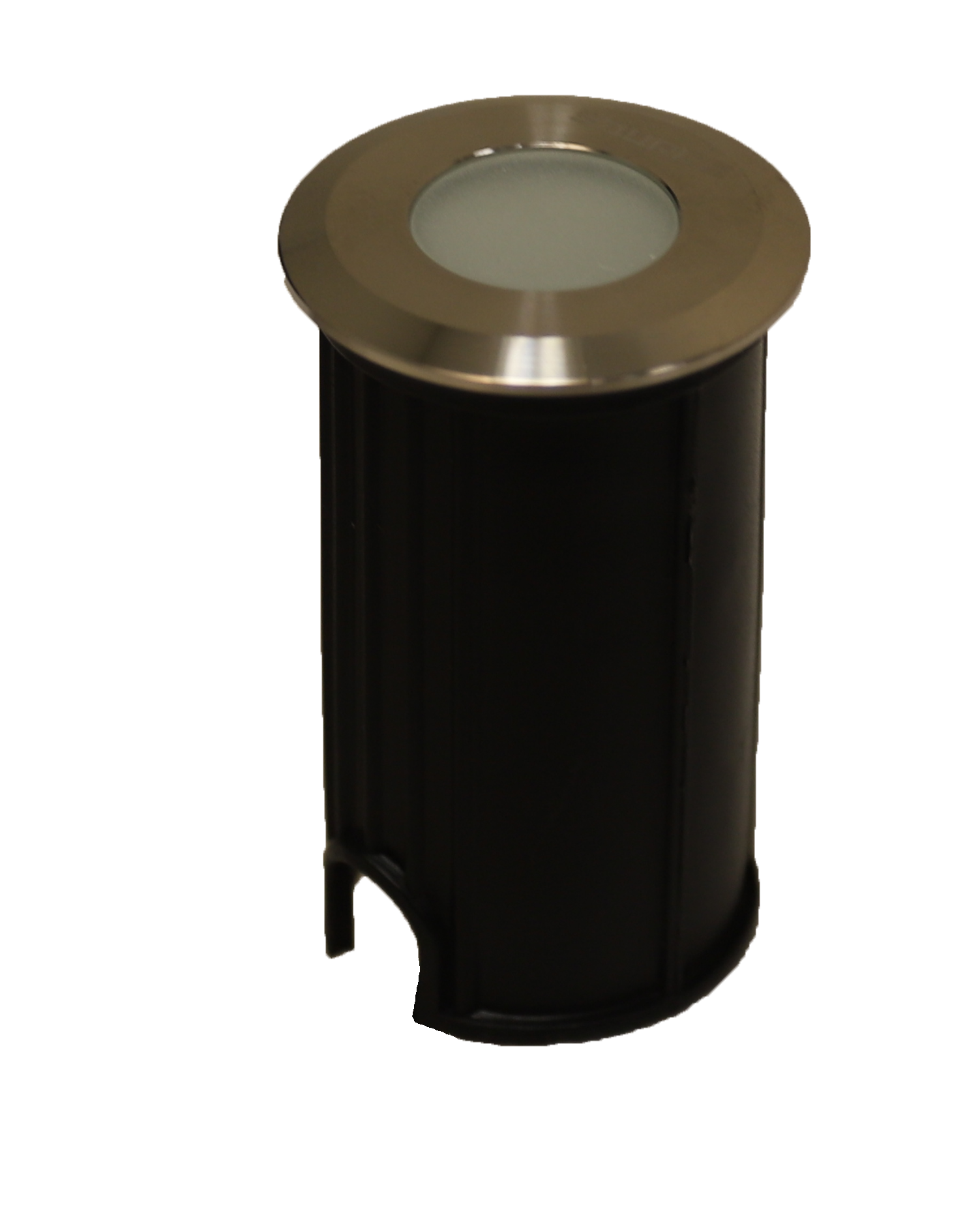 Source Recessed Mini Up Light 0.5 Watt, 12-15 Volt, WASH Light  With Black  Mounting Polycarbonate  Sleeve
