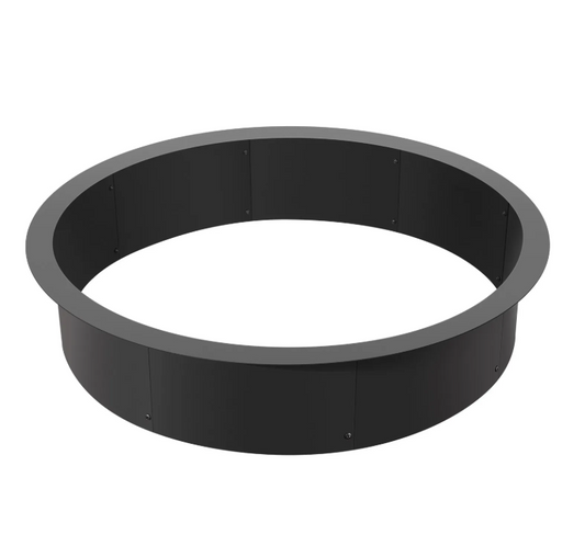 High Format Steel Round Fire Pit Ring - Ea