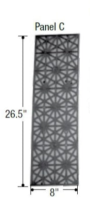 Aquascape AQUABLOX PANEL C - 26.5" X 8" (67.3 X 20.3 CM)
