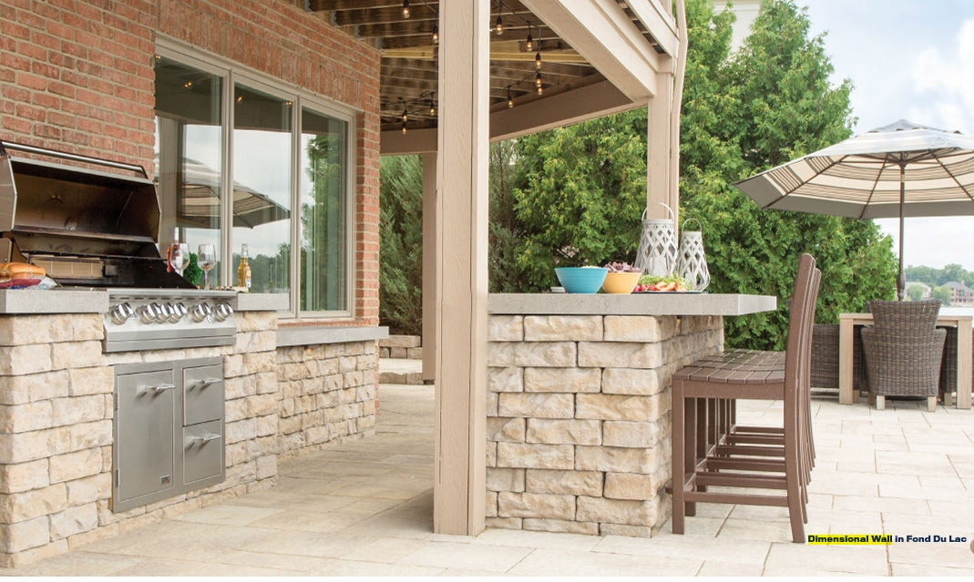 High Format Dimensional Wall Straight 75 pcs. FOND DU LAC - Plt
