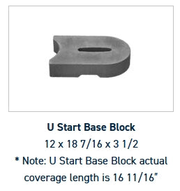 Belgard Gray U Start Base Block Paver