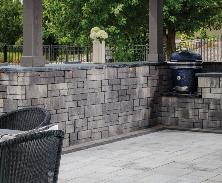 Belgard Newport Gray Ashlar Tandem Wall Paver