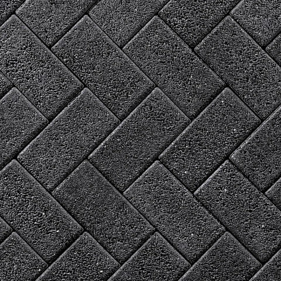 Pavers : Unilock Series™ 6cm 4x8 Onyx Black