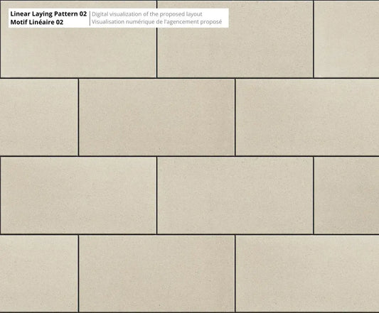 Techo-Bloc SLEEK HD², SMOOTH, BEIGE CREAM Paver