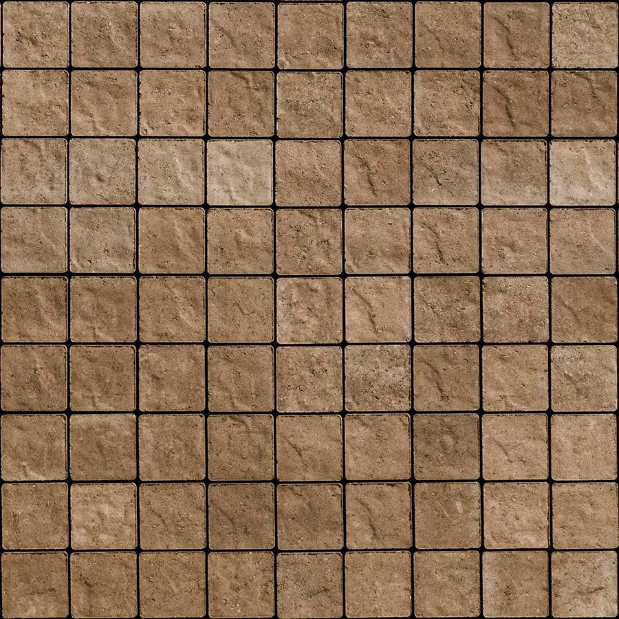 Techo-Bloc SQUADRA, [73.41 SF], SLATE, CHESTNUT BROWN Paver