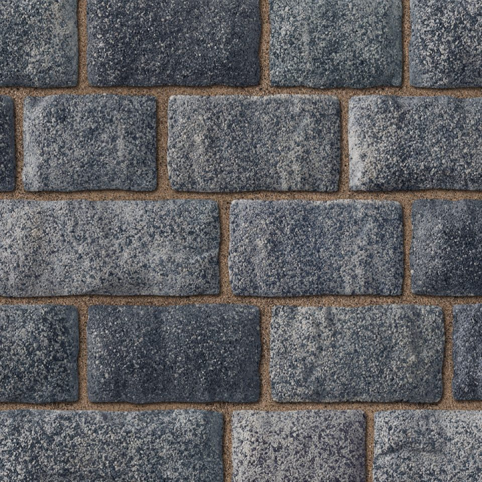 Pavers : Unilock Tribeca Cobble™ Cobalt Grey N SFC