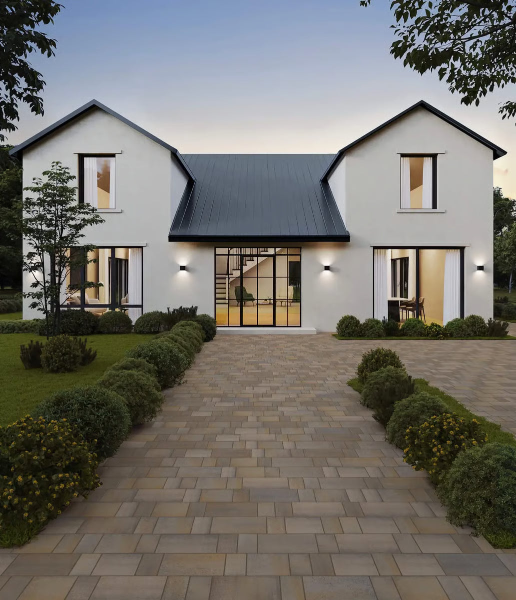 Techo-Bloc EVA, SMOOTH, CHAMPLAIN GREY Paver