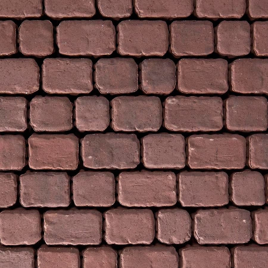 Techo-Bloc VILLAGIO, BEVELED, MERLOT Paver