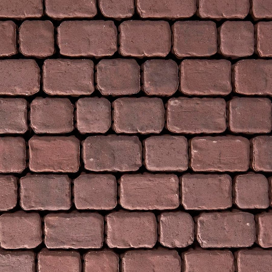 Techo-Bloc VILLAGIO, BEVELED, MERLOT Paver