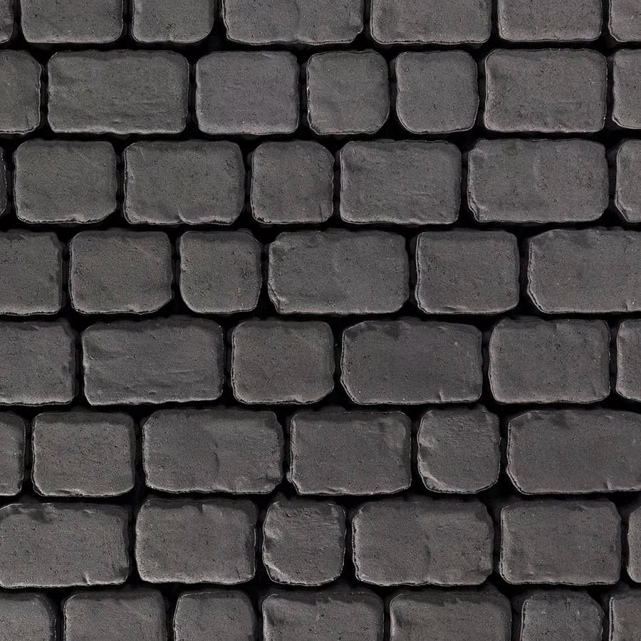 Techo-Bloc VILLAGIO, BEVELED, ONYX BLACK Paver