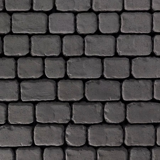 Techo-Bloc VILLAGIO, BEVELED, ONYX BLACK Paver