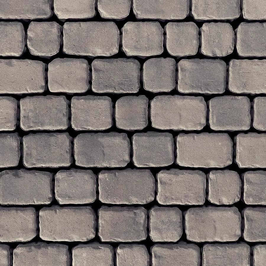 Techo-Bloc VILLAGIO, BEVELED, SHALE GREY Paver