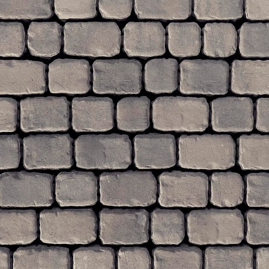 Techo-Bloc VILLAGIO, BEVELED, SHALE GREY Paver