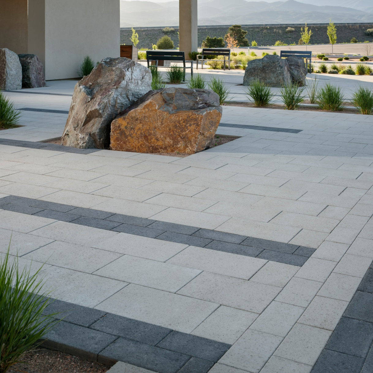 Belgard 9x18 Scandina Gray Dimensions Slabs 60mm with DuraFusionTM