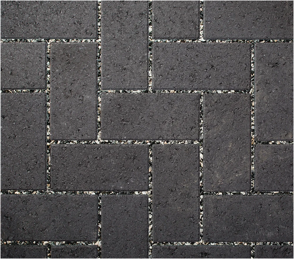 Pavers : Belgard Charcoal Aqualine Hollandstone 80 mm for Border Only - Colorguard