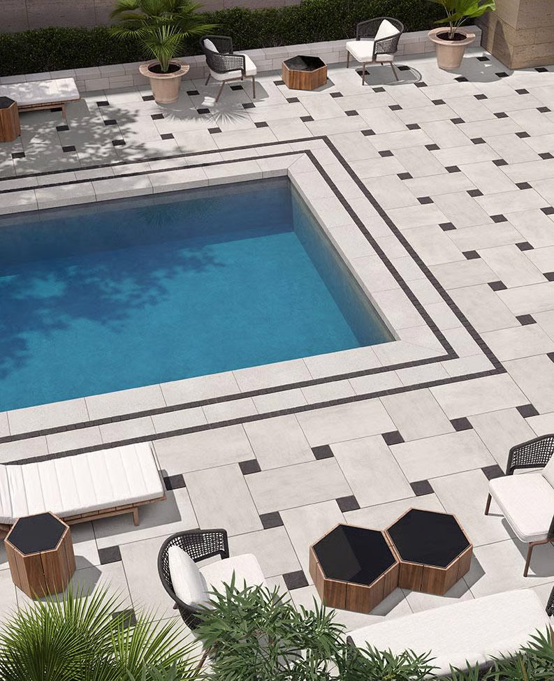 Techo-Bloc VALET, BASALT, ONYX BLACK Paver