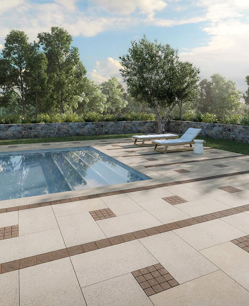Techo-Bloc VALET, BASALT, CHESTNUT BROWN Paver