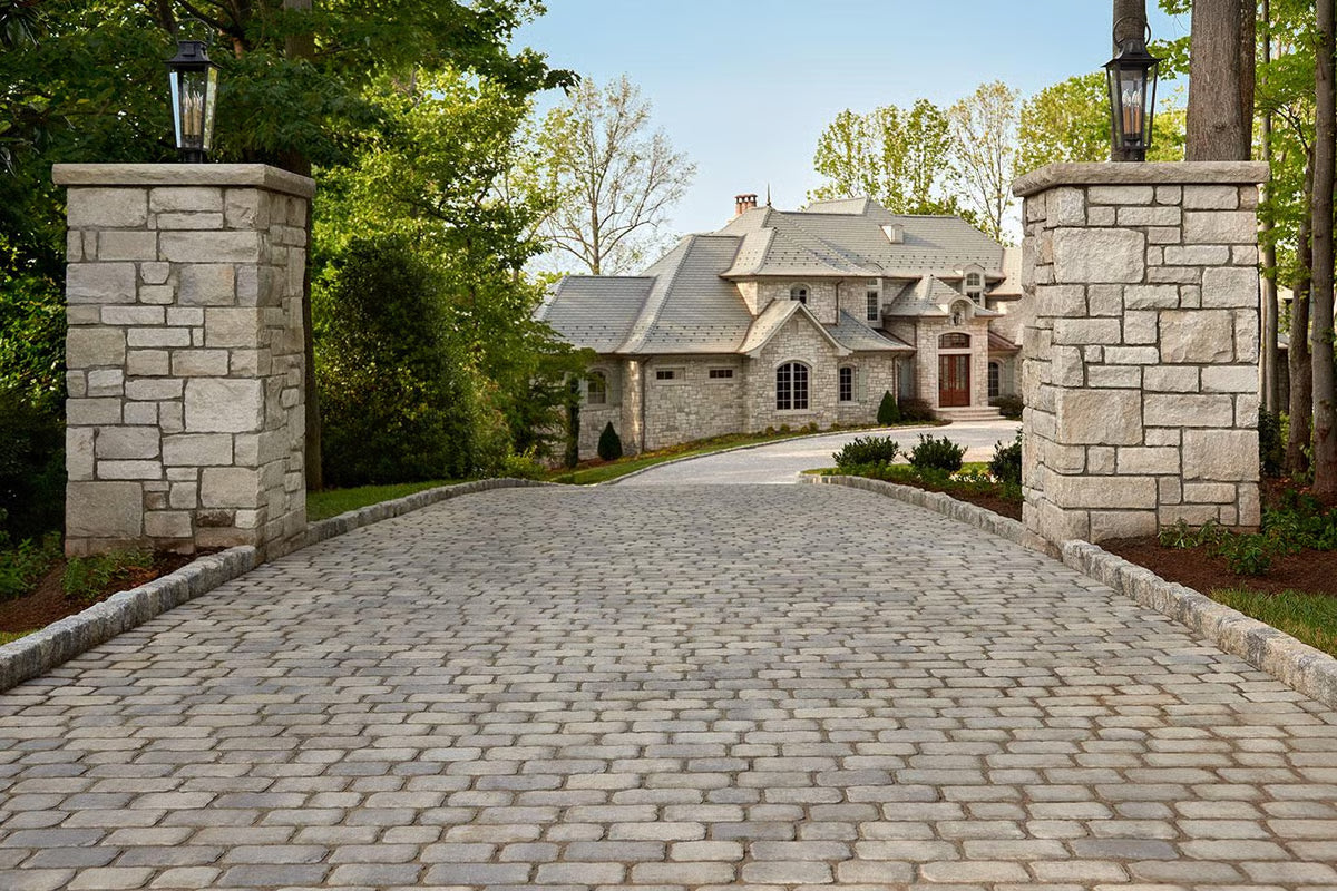 Techo-Bloc VILLAGIO, BEVELED, CHAMPLAIN GREY Paver