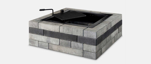 ROCHESTER CONTEMPARY FIRE PIT CASCADE GRATE