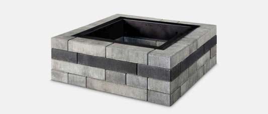 ROCHESTER CONTEMPORARY FIRE PIT CASCADE NO/GRATE