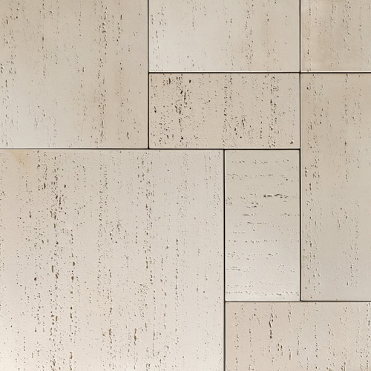 Techo-Bloc TRAVERTINA RAW SLAB, 20X30, KLEANBLOC, IVORY
