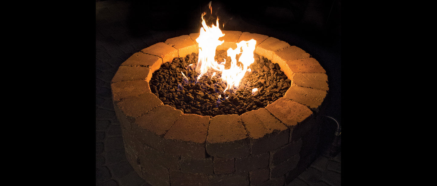 ROCHESTER GRAND GAS FIRE RING BEECHWOOD