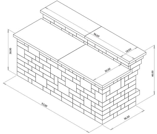 ROCHESTER GRAND 8'BAR-BEECHWOOD