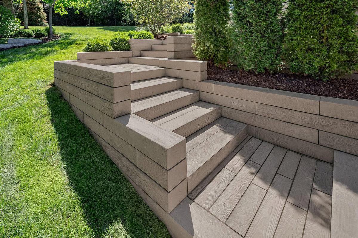 Techo-Bloc BOREALIS STEP, HAZELNUT BRANDY
