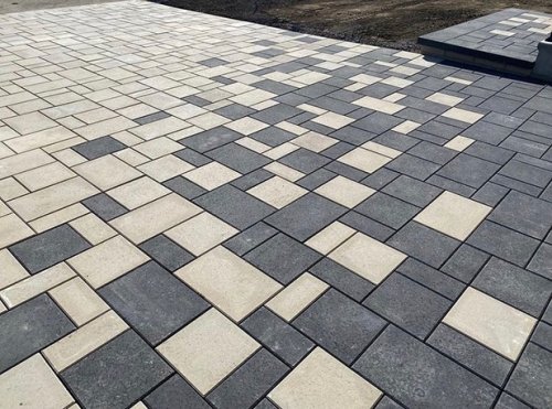 Techo-Bloc BLU 80 MM, POLISHED, ONYX BLACK *