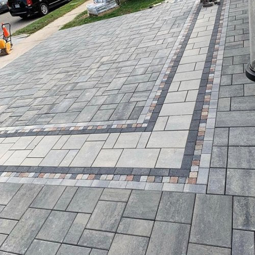 Techo-Bloc BLU 80 MM, POLISHED, SHALE GREY *