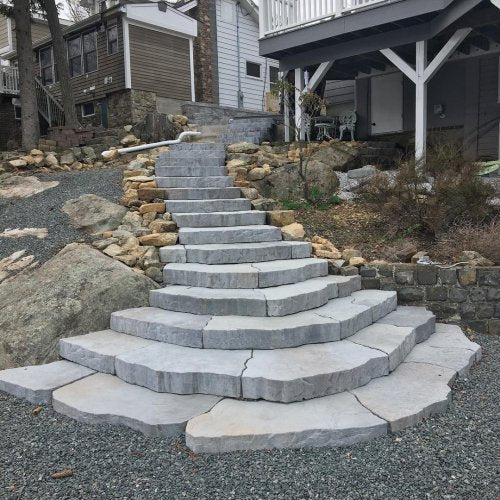 Techo-Bloc MAYA STEP [4], SLATE, RIVIERA