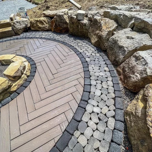 Techo-Bloc ANTIKA, SMOOTH, SHALE GREY Paver
