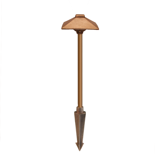 Cast Craftsman Bronze Borneo Path/Area Light (2 LED, 2800ºK)