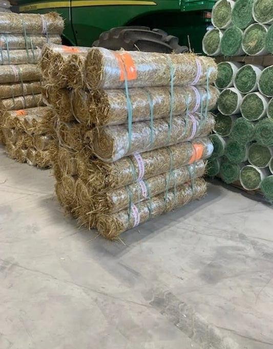 Straw Blankets : 4' x 112.5 = 50 sy/roll