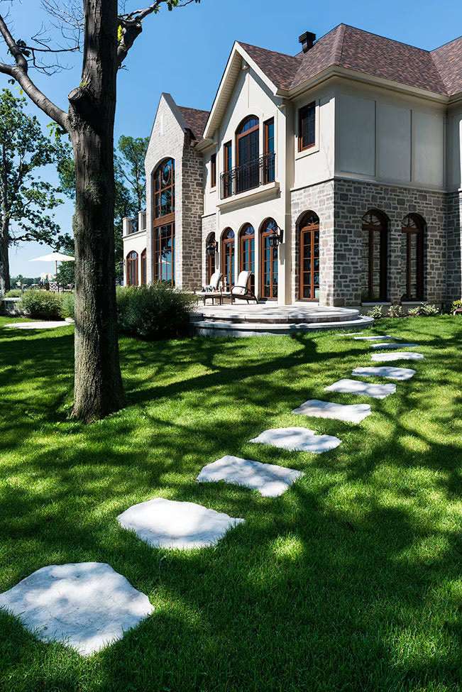 Techo-Bloc MAYA STEPPING STONE, SLATE, RIVIERA