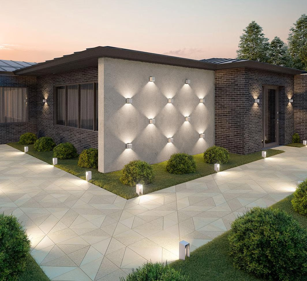 Techo-Bloc INDUSTRIA TRIANGLE HD², GRANITEX, CAFFE CREMA * Paver