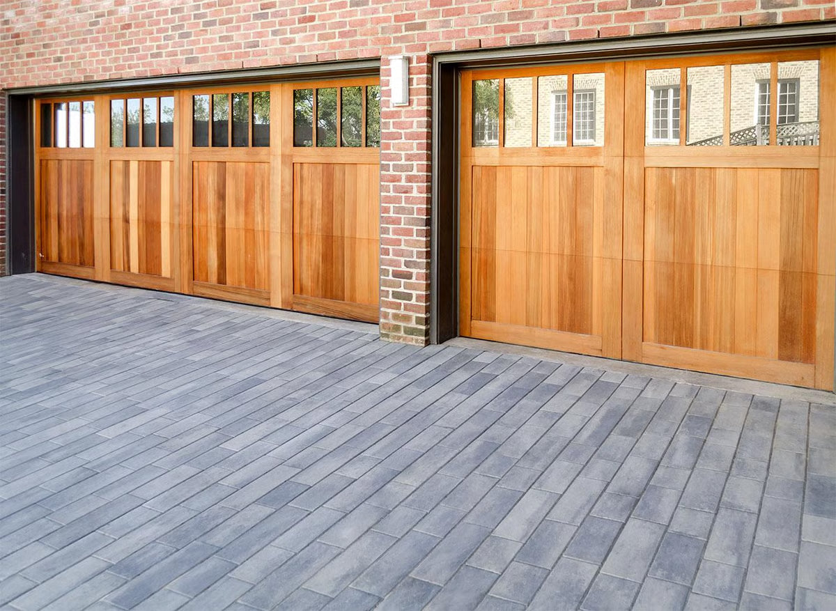 Techo-Bloc LINEA SMALL RECTANGLES, SMOOTH, SHALE GREY Paver