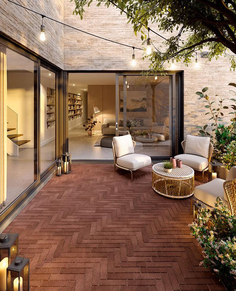 Techo-Bloc WESTMOUNT HD², SMOOTH, MERLOT Paver