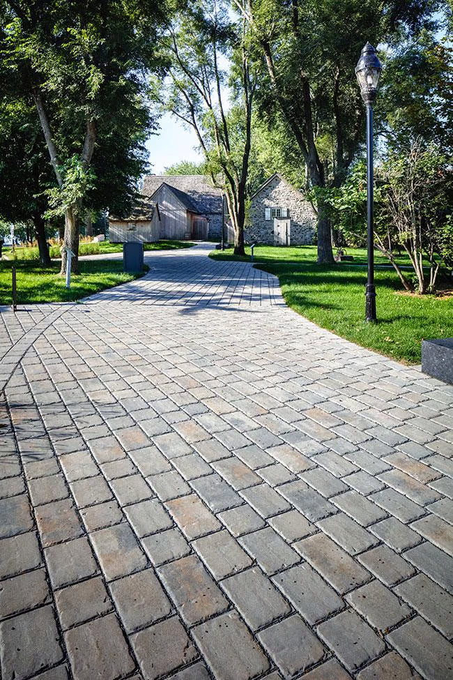 Techo-Bloc PURE PERMEABLE, BEVELED, SHALE GREY Paver