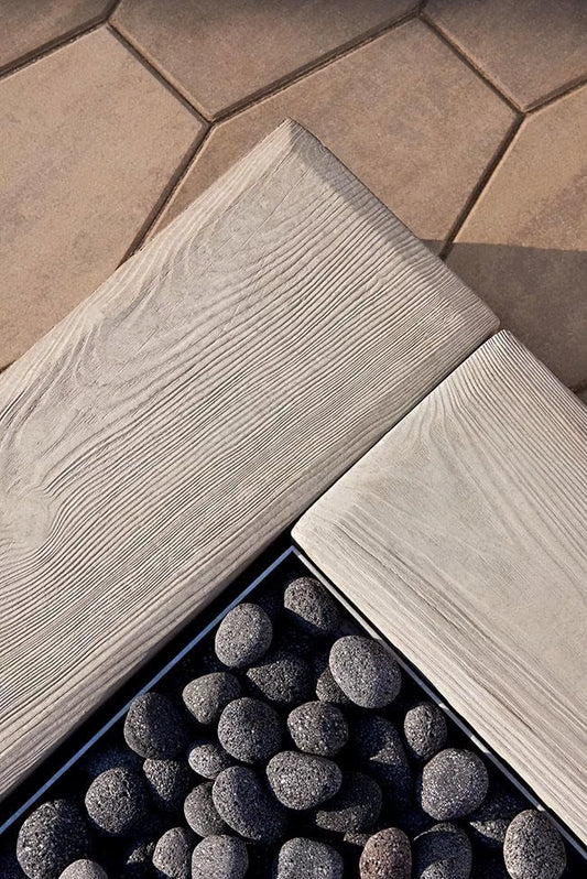 Techo-Bloc BOREALIS WALL/CURB, DOUBLE SIDED, HAZELNUT BRANDY