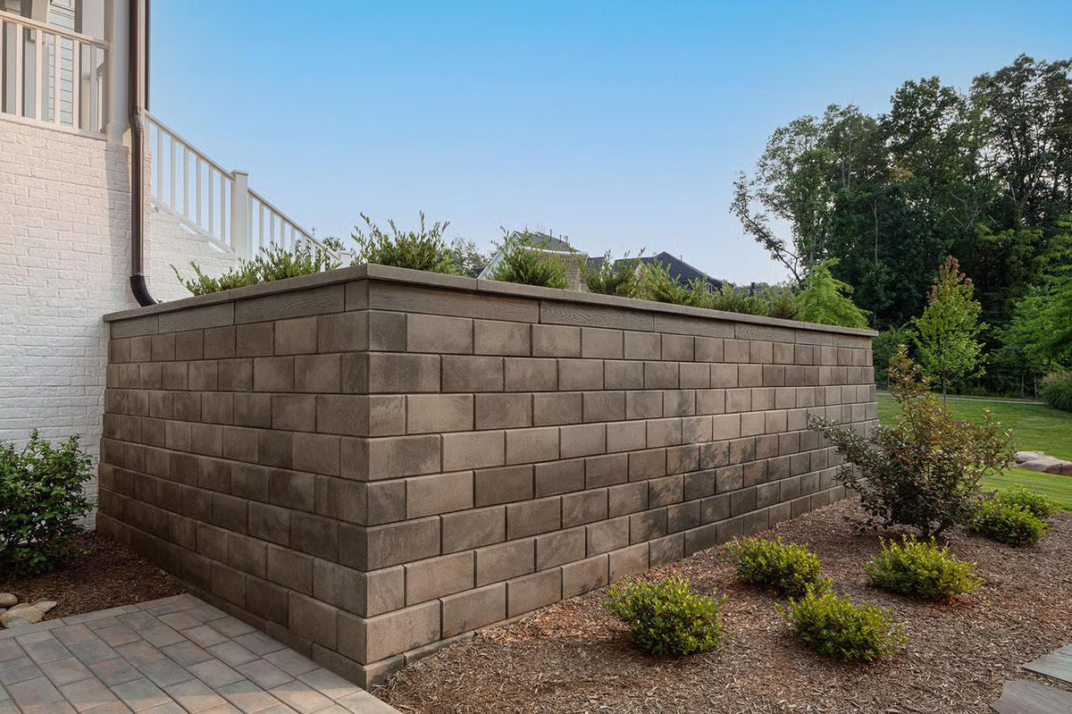 Techo-Bloc G-FORCE CORNER, SMOOTH, CHESTNUT BROWN