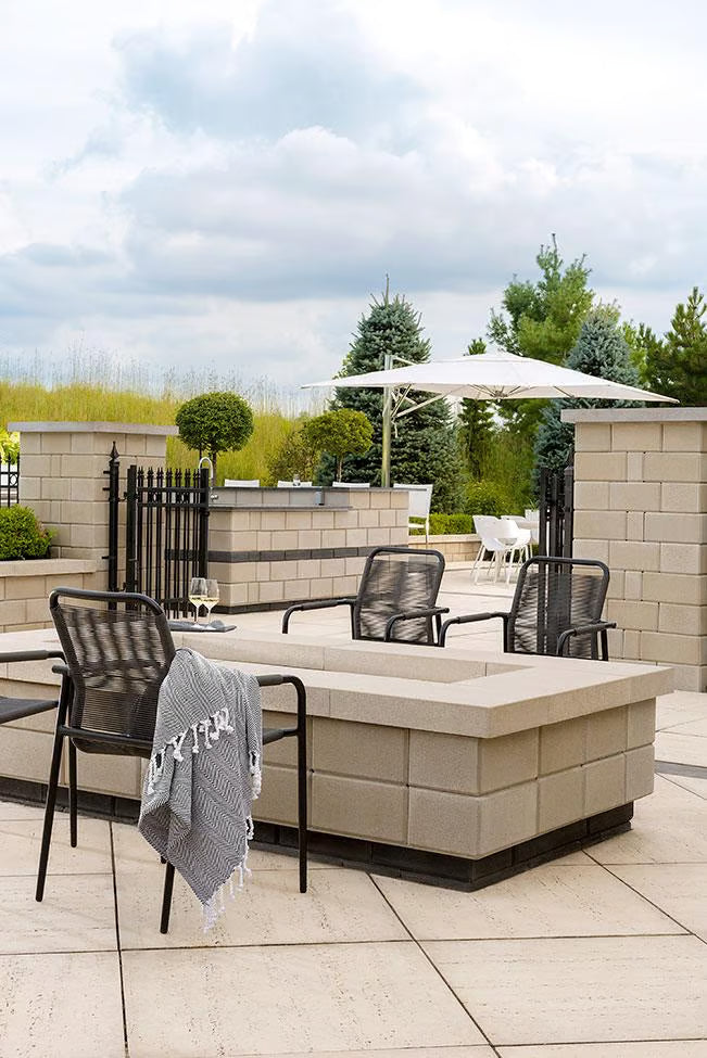 Techo-Bloc RAFFINATO 90 WALL, SMOOTH, BEIGE CREAM