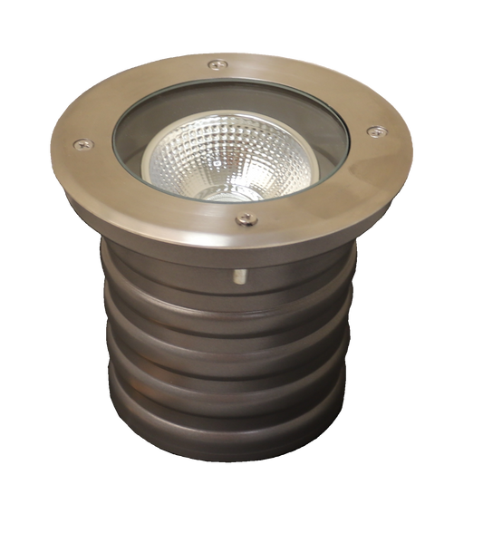 Source Recessed Up Light 8 Watt, 12-15 Volt 35°, With Tilt Angle Adjustment