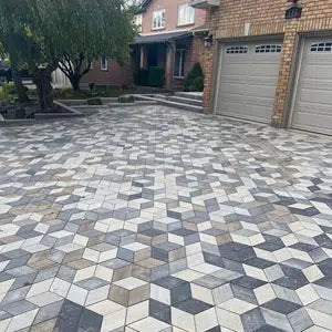 Techo-Bloc INDUSTRIA TRIANGLE HD², GRANITEX, SHALE GREY * Paver